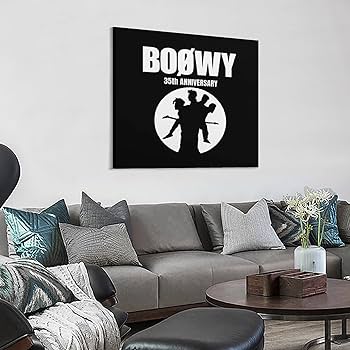 Amazon.co.jp: ポスター アートパネル ボウイ Boowy Boøwy